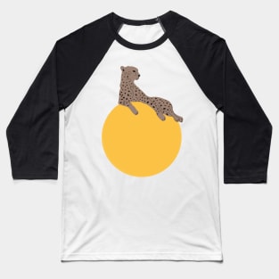 Leopard and sun Baseball T-Shirt